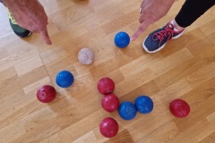 Boccia tréning 