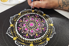 Maľovaná mandala 2